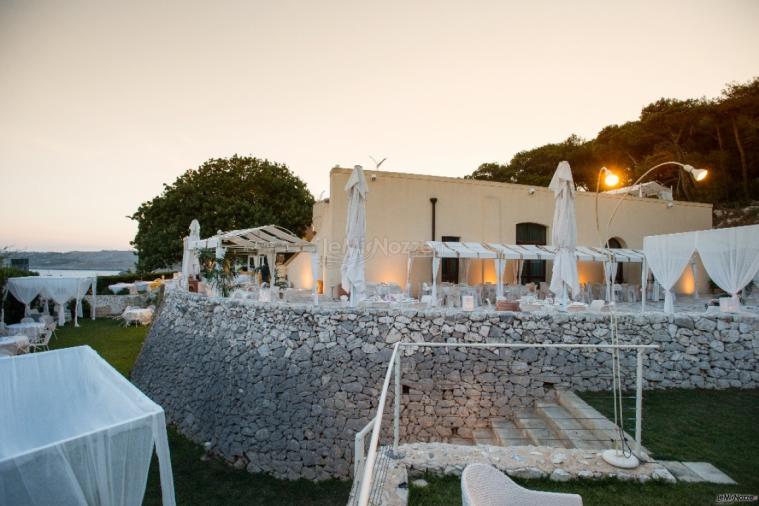 Cala dei Balcani - L'atmosfera delle nozze al tramonto