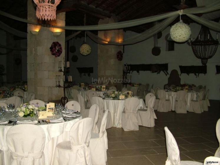 Pranio Group - Catering nella sala interna della location matrimonio