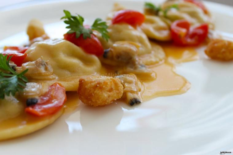 Hotel de la Ville - Ravioli Vongole e spada