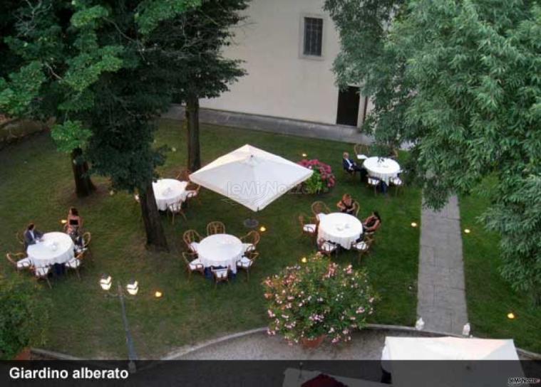 Giardino per il ricevimento di matrimonio