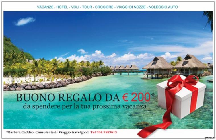 Buono viaggio da € 200