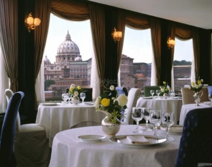 Ristorante dell'Hotel Atlante Star per gli sposi