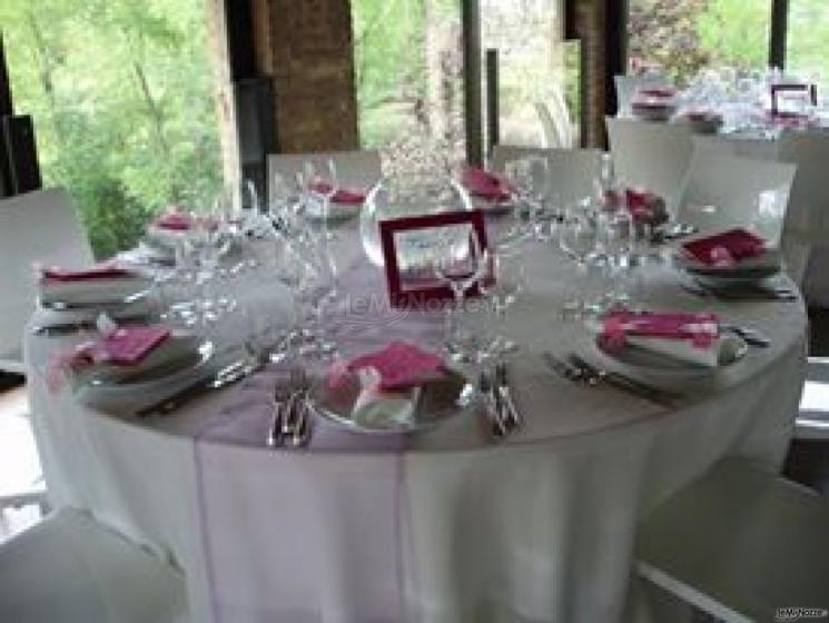 Mise en place con un pizzico di fucsia