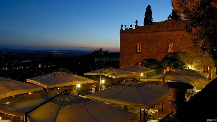 panoramica del Relais il Falconiere