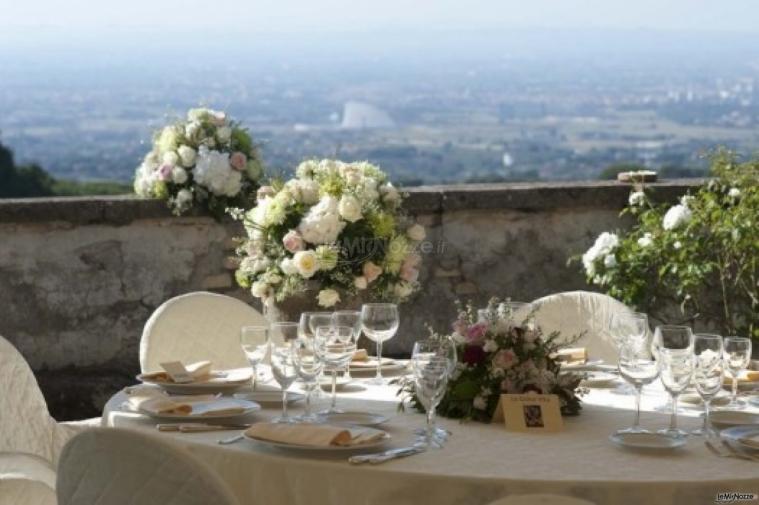 Mise en place per il matrimonio