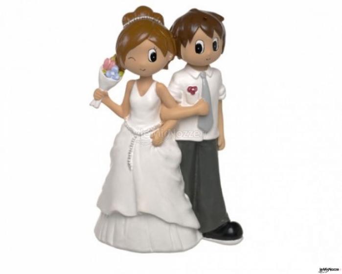 Cake topper per la torta di matrimonio