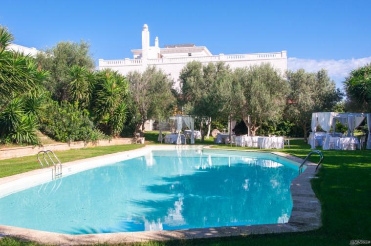 Il Trappetello - Allestimento a bordo piscina