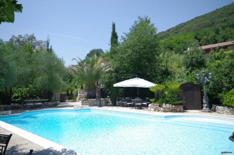 Piscina della villa per il matrimonio - Villa Gemma a Caserta