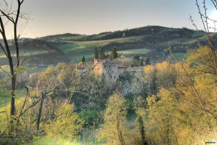 Il castello immerso nella natura