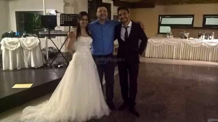 Paolo Musica per Matrimonio - Foto ricordo con gli sposi