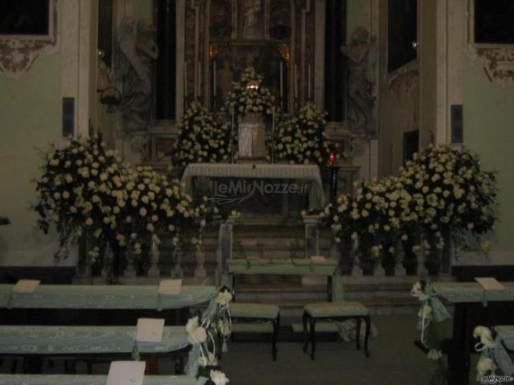 Fiori Juna - Le composizioni in chiesa