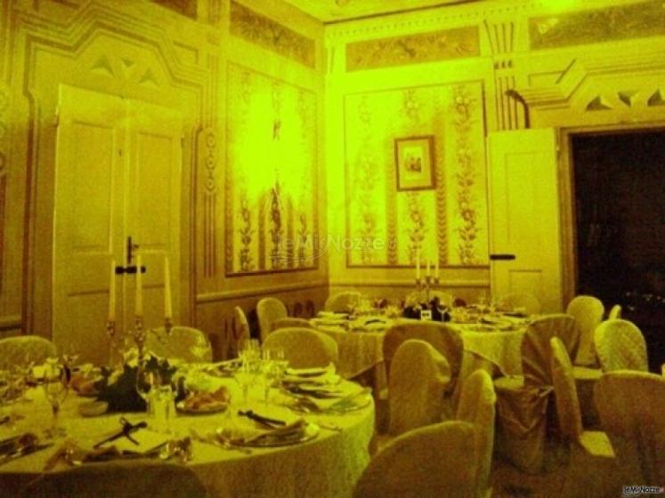 Sala interna della location di matrimonio