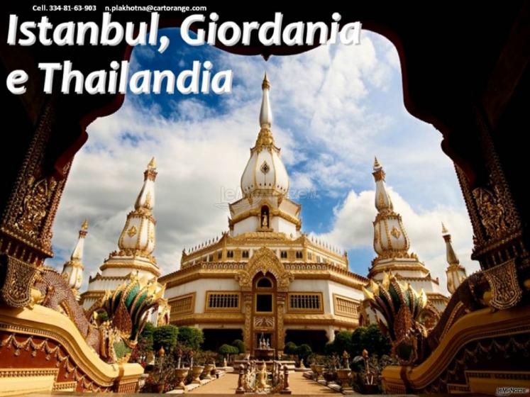 istanbul, giordania e thailandia